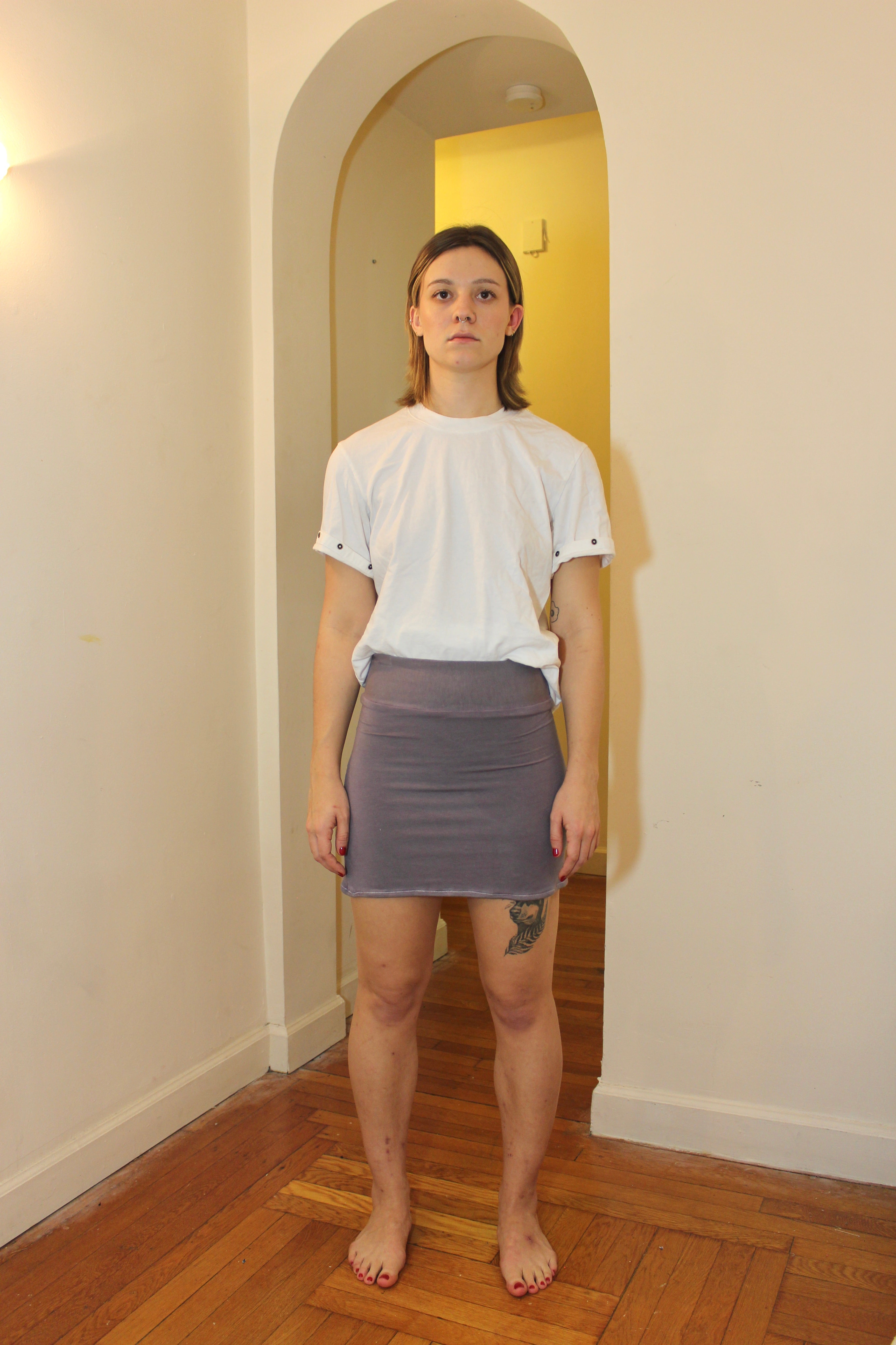Sarah Skirt- Soft Stretch Mini Skirt